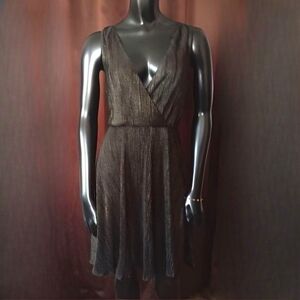 Kardashian Kollection dress, women's, metallic, size XL